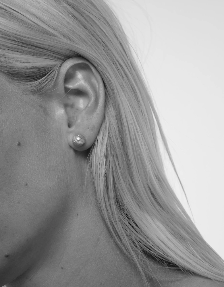 Sphera Textured Ball Stud Earrings