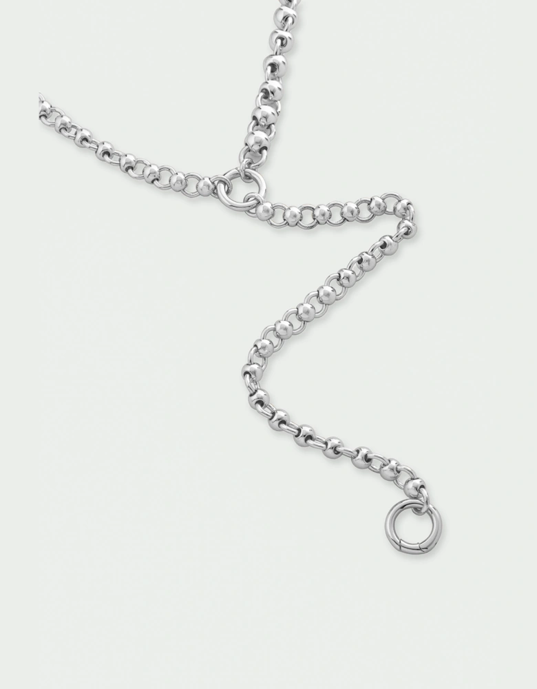 Sphera Long Lariat Chain Necklace with Removable Drop