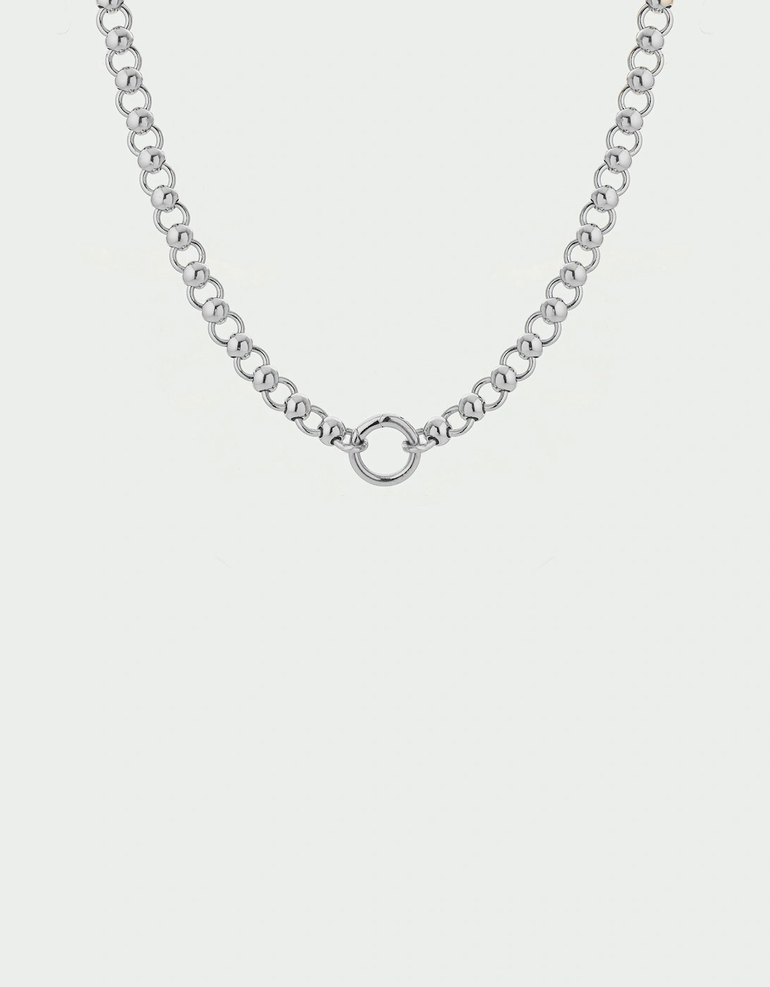 Sphera Long Lariat Chain Necklace with Removable Drop