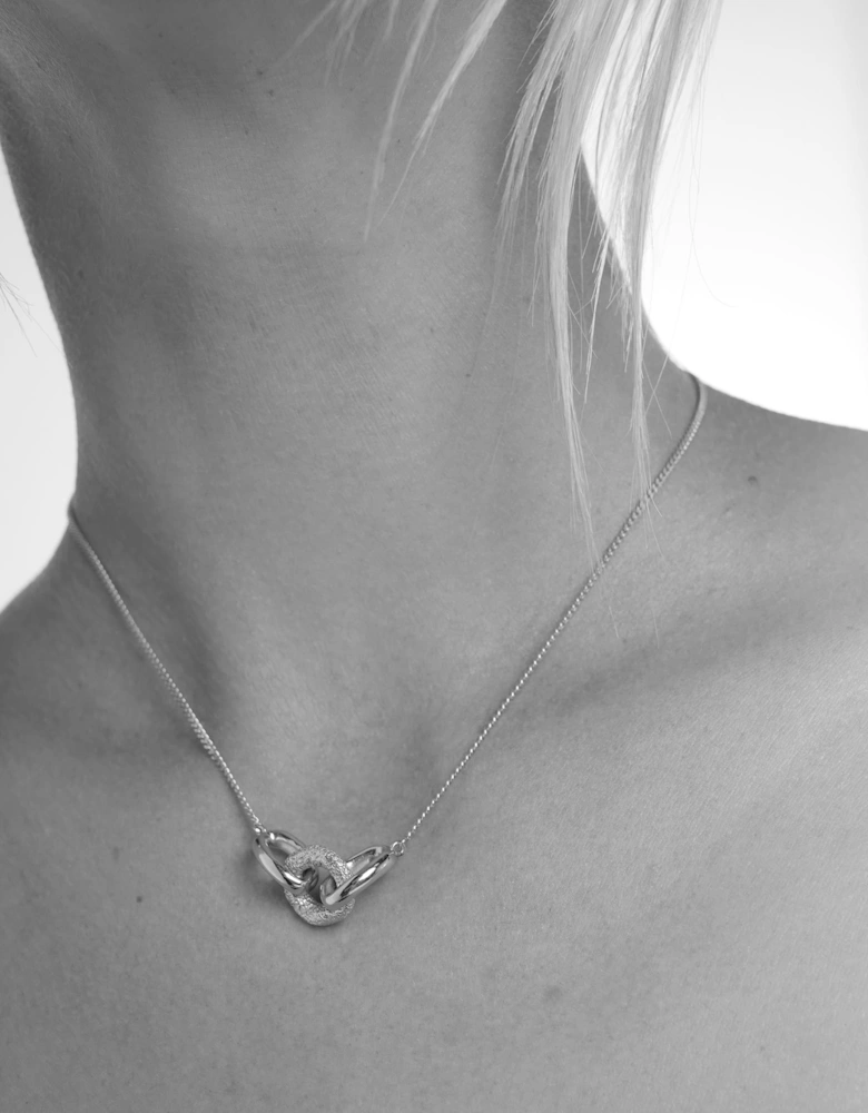 Bind Interlocking Pendant Necklace