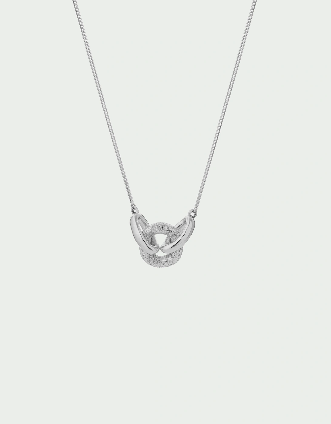 Bind Interlocking Pendant Necklace