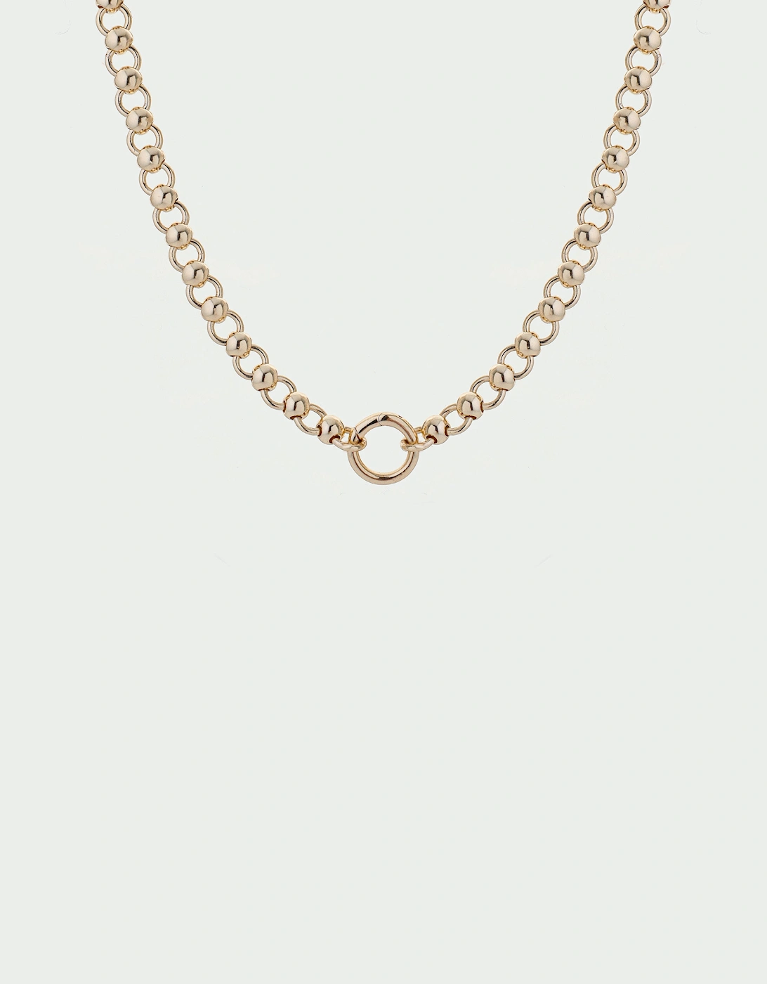 Sphera Long Lariat Chain Necklace with Removable Drop
