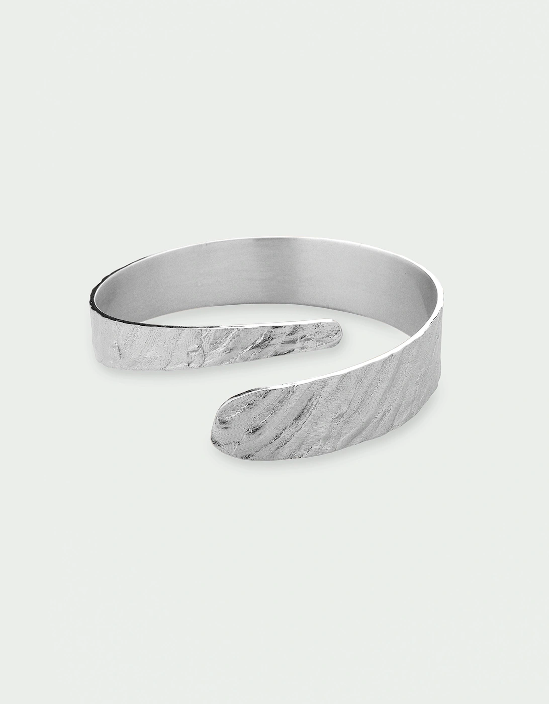 Riva Ripple Textured Wrap Bangle