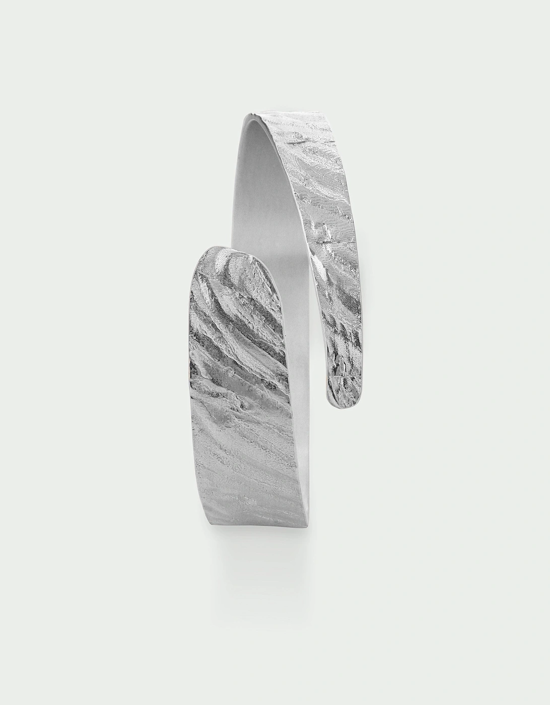 Riva Ripple Textured Wrap Bangle