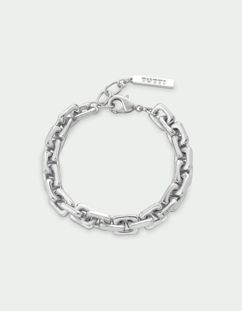 Link Square Link Chain Bracelet