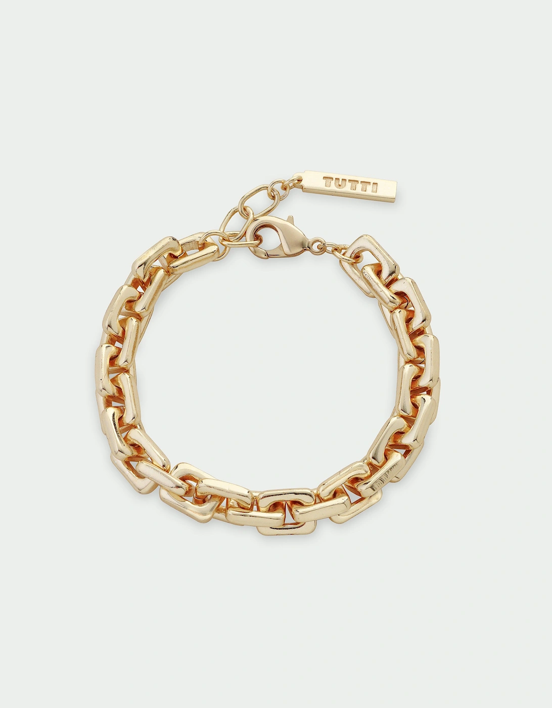 Link Square Link Chain Bracelet