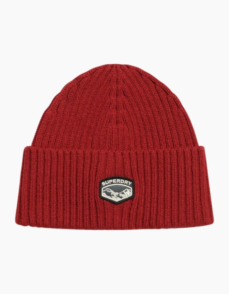Superdry Mens Chunky Rib Knitted Beanie