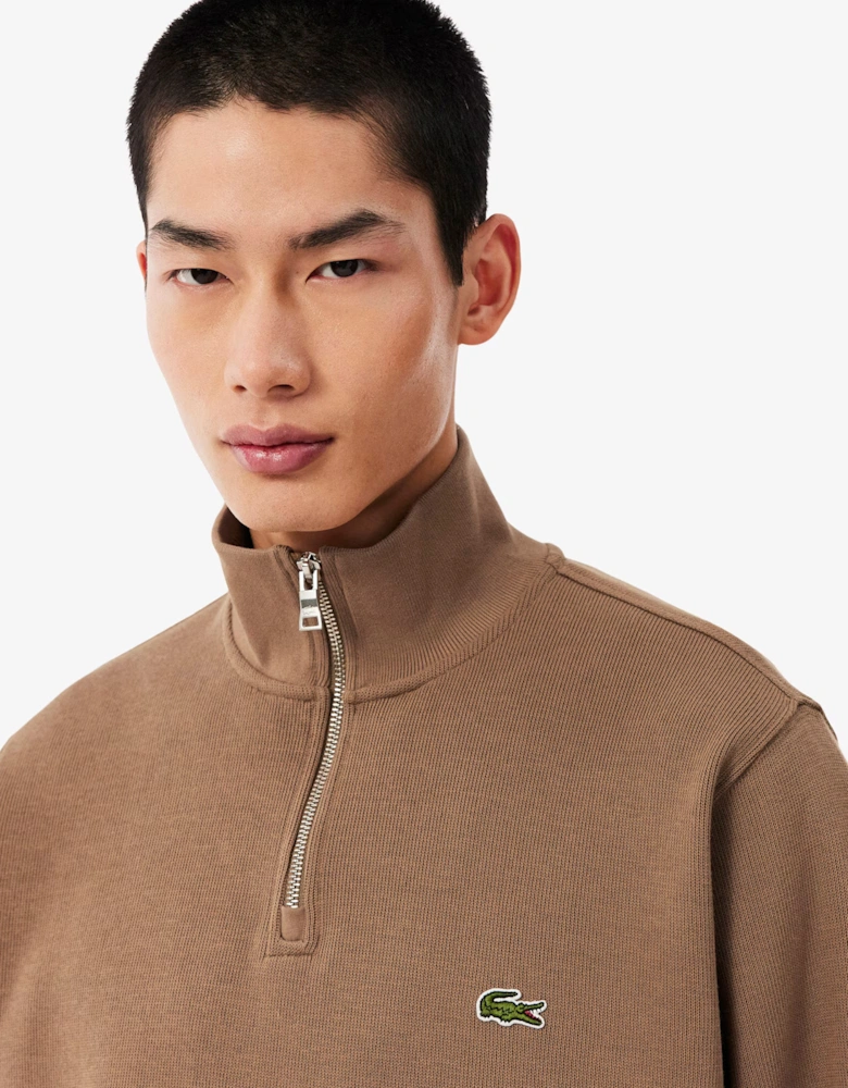Lacoste SH1927 Quarter Zip Sweatshirt
