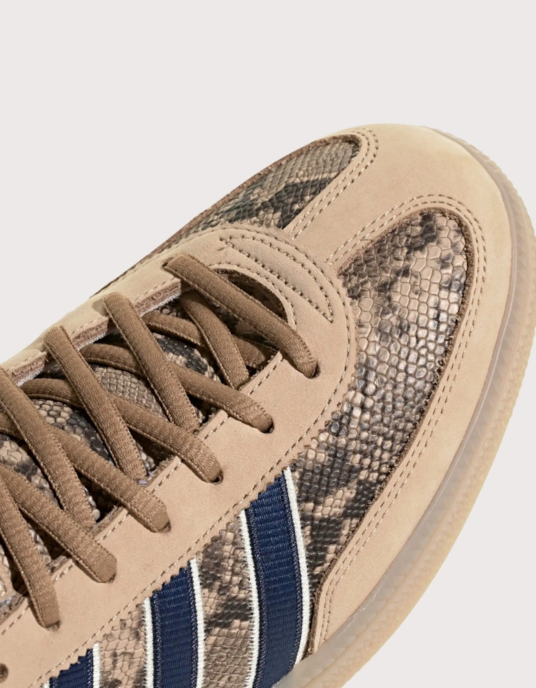 Snake Print Handball Spezial Trainers