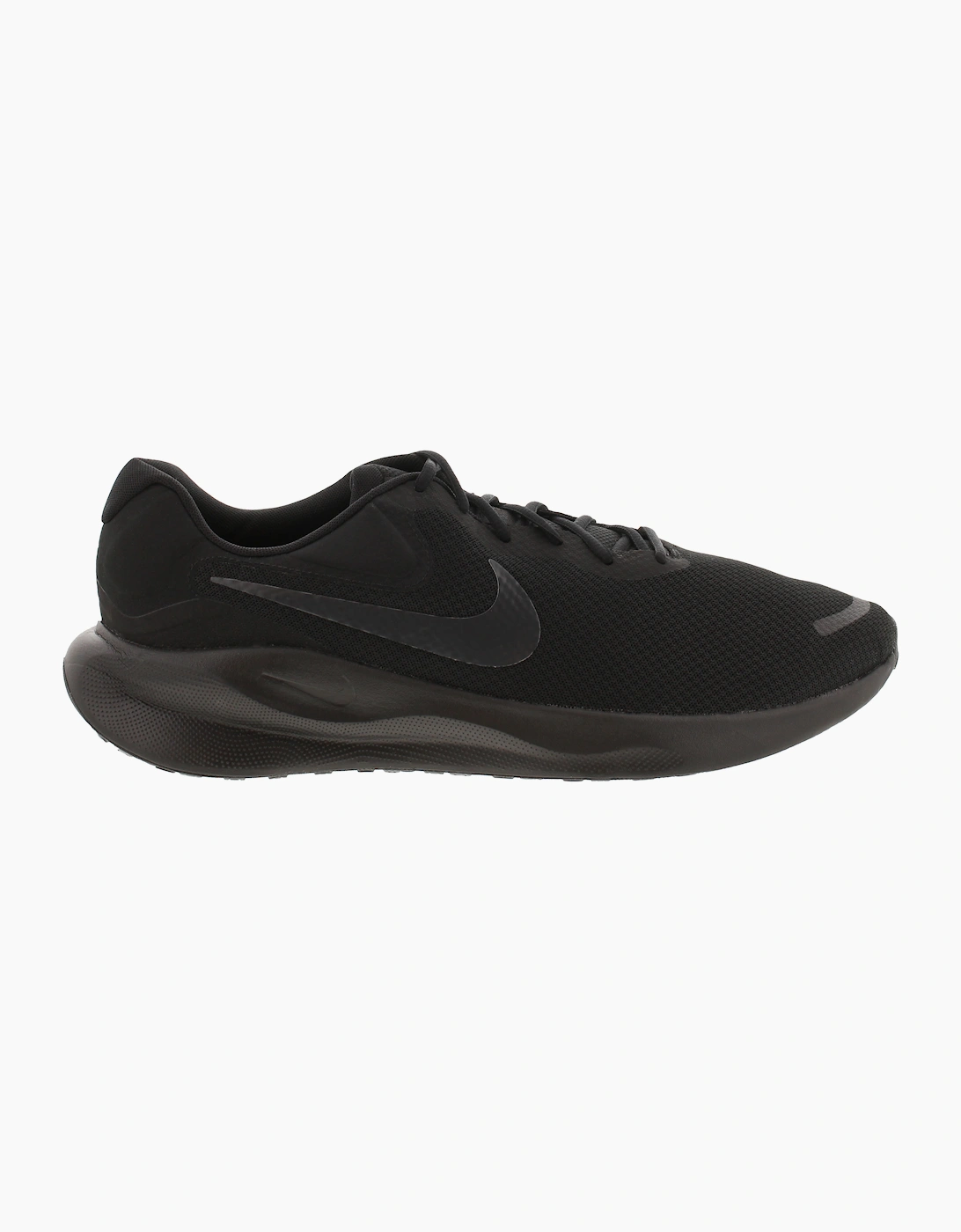 Nike Mens Running Trainers Revolution 7 Lace Up black UK Size