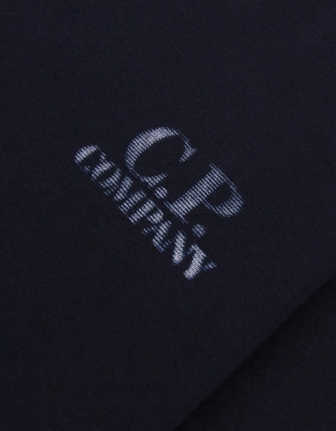 Cp Company 30/1 Jersey Comfort Logo T-Shirt NAVY 888