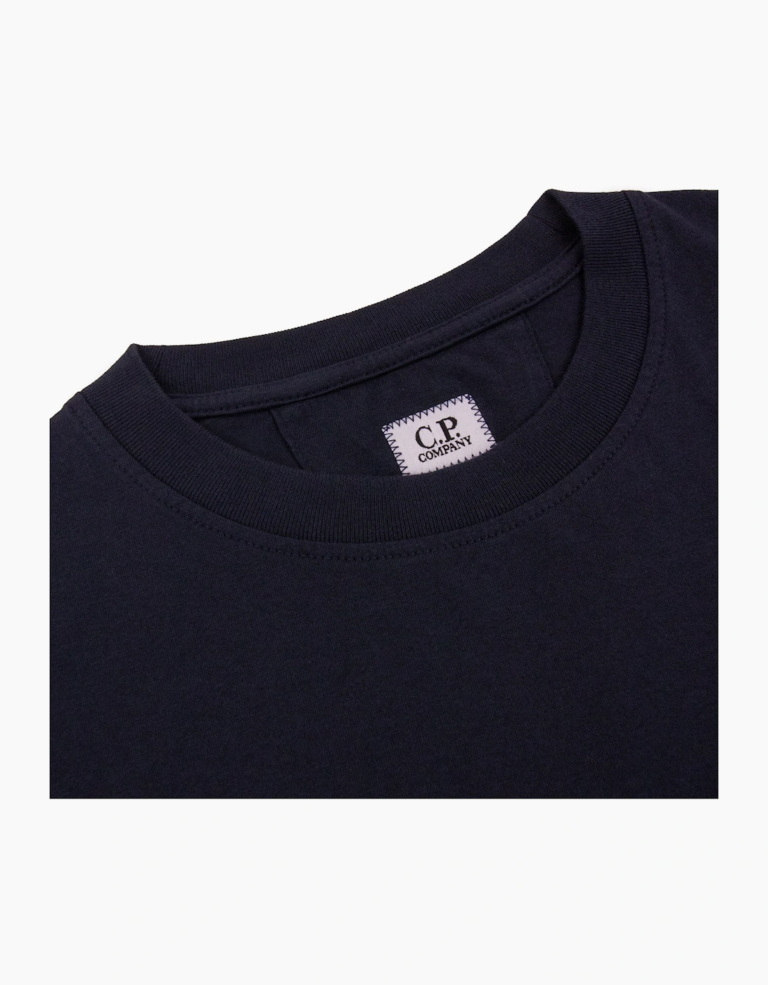 Cp Company 30/1 Jersey Comfort Logo T-Shirt NAVY 888
