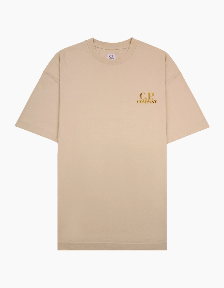 Cp Company 30/1 Jersey Comfort Logo T-Shirt FROZEN DEW 114