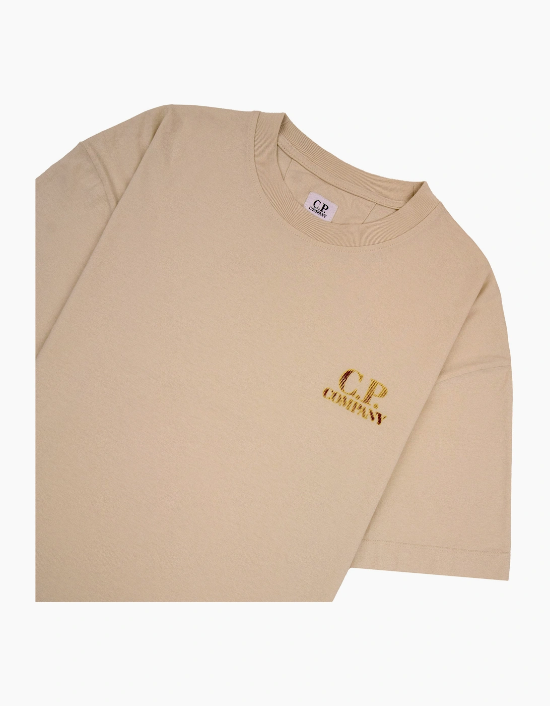 Cp Company 30/1 Jersey Comfort Logo T-Shirt FROZEN DEW 114