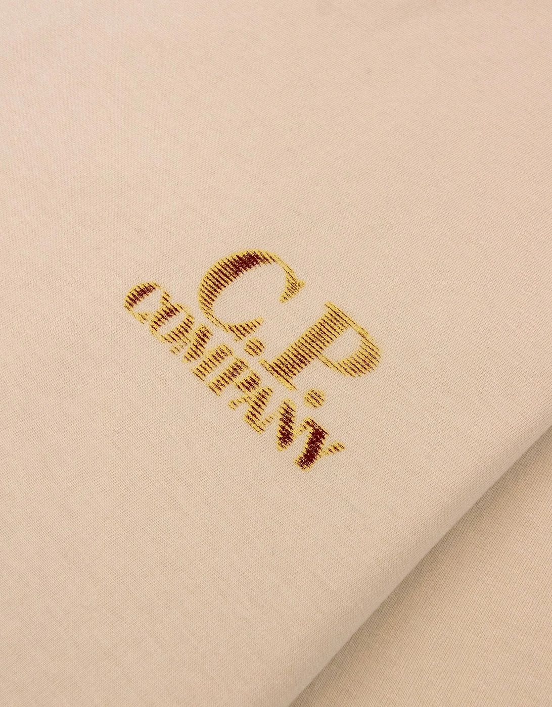 Cp Company 30/1 Jersey Comfort Logo T-Shirt FROZEN DEW 114
