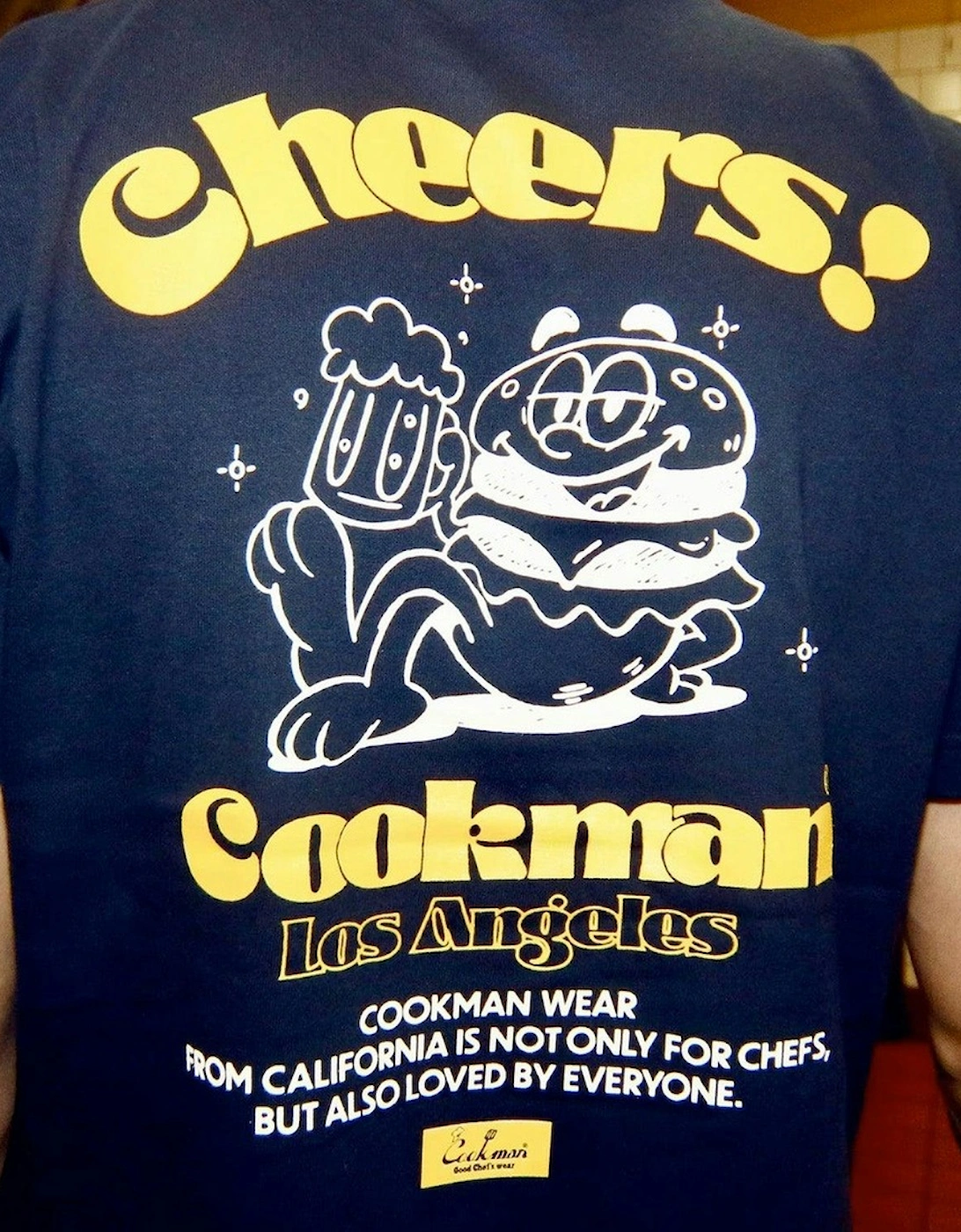 Cheers Burger T-Shirt – Navy