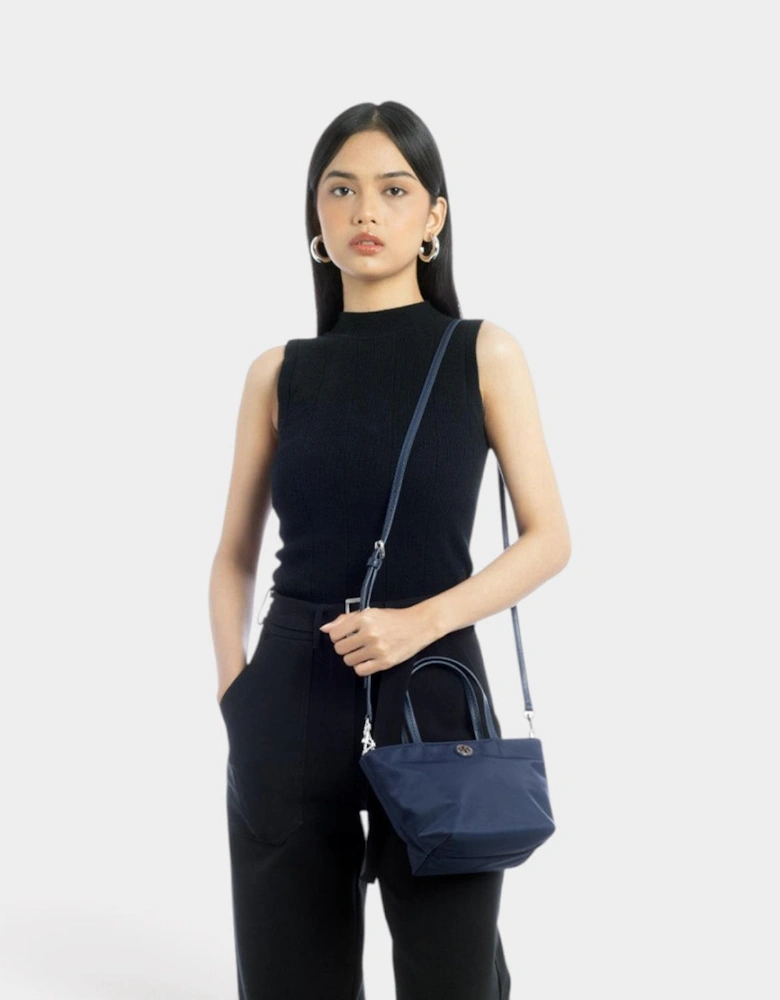 Nylon Mini Tote Tory Navy