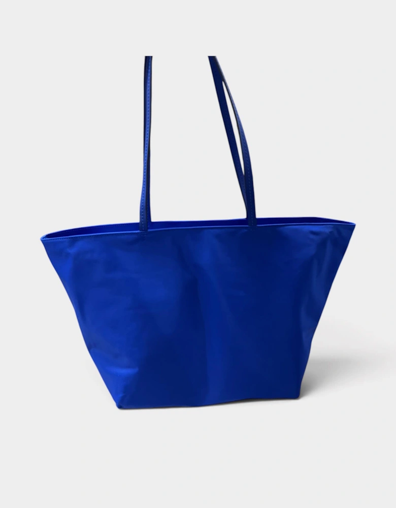 Nylon Tote Bag Eccentric Blue