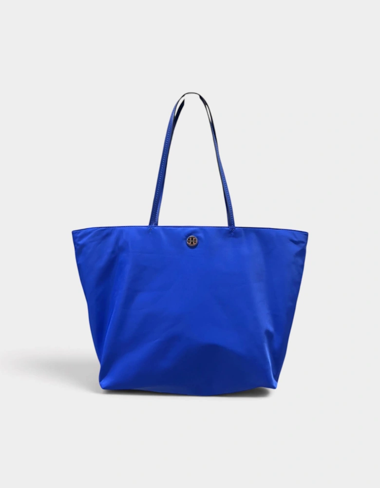 Nylon Tote Bag Eccentric Blue