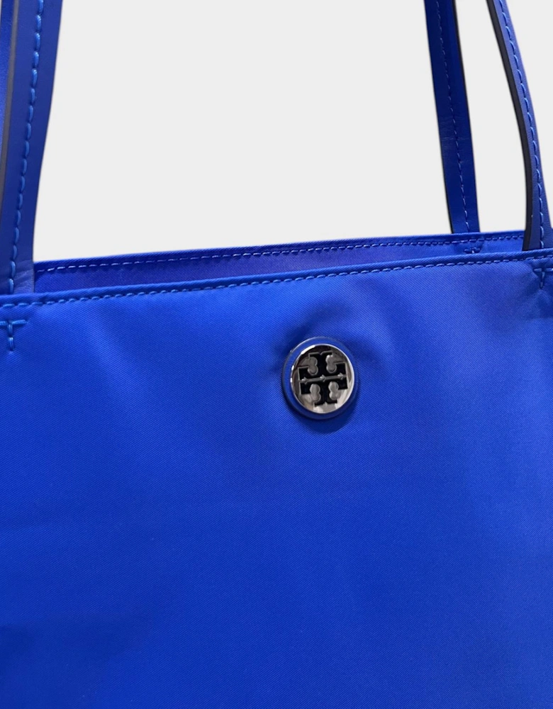 Nylon Tote Bag Eccentric Blue
