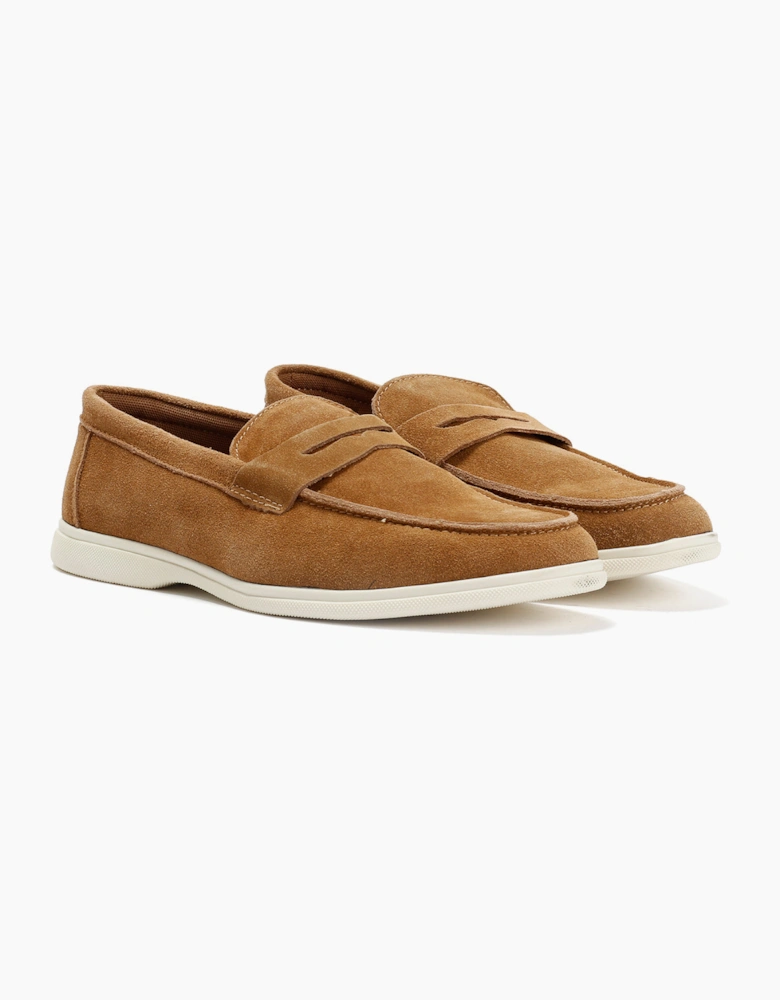 Antique Rogue Anton Suede Men's Stone Loafers