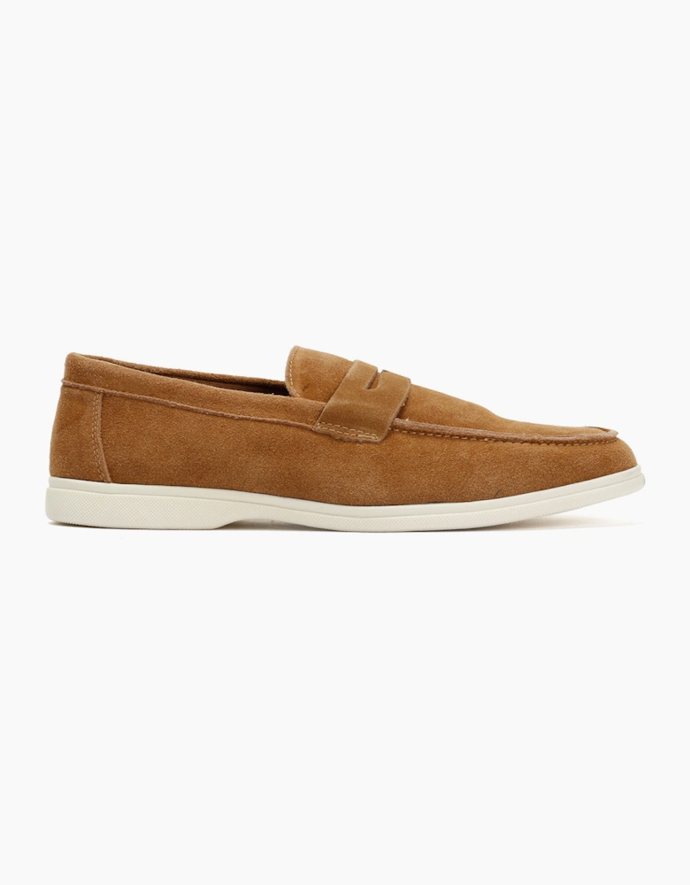 Antique Rogue Anton Suede Men's Stone Loafers