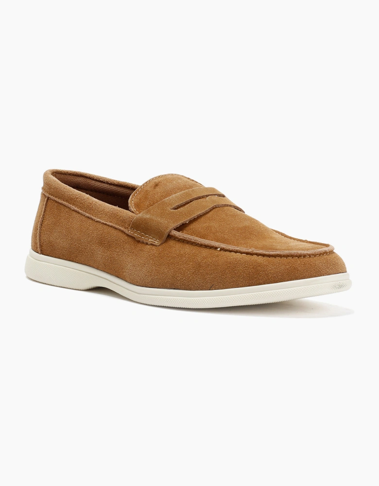 Antique Rogue Anton Suede Men's Stone Loafers