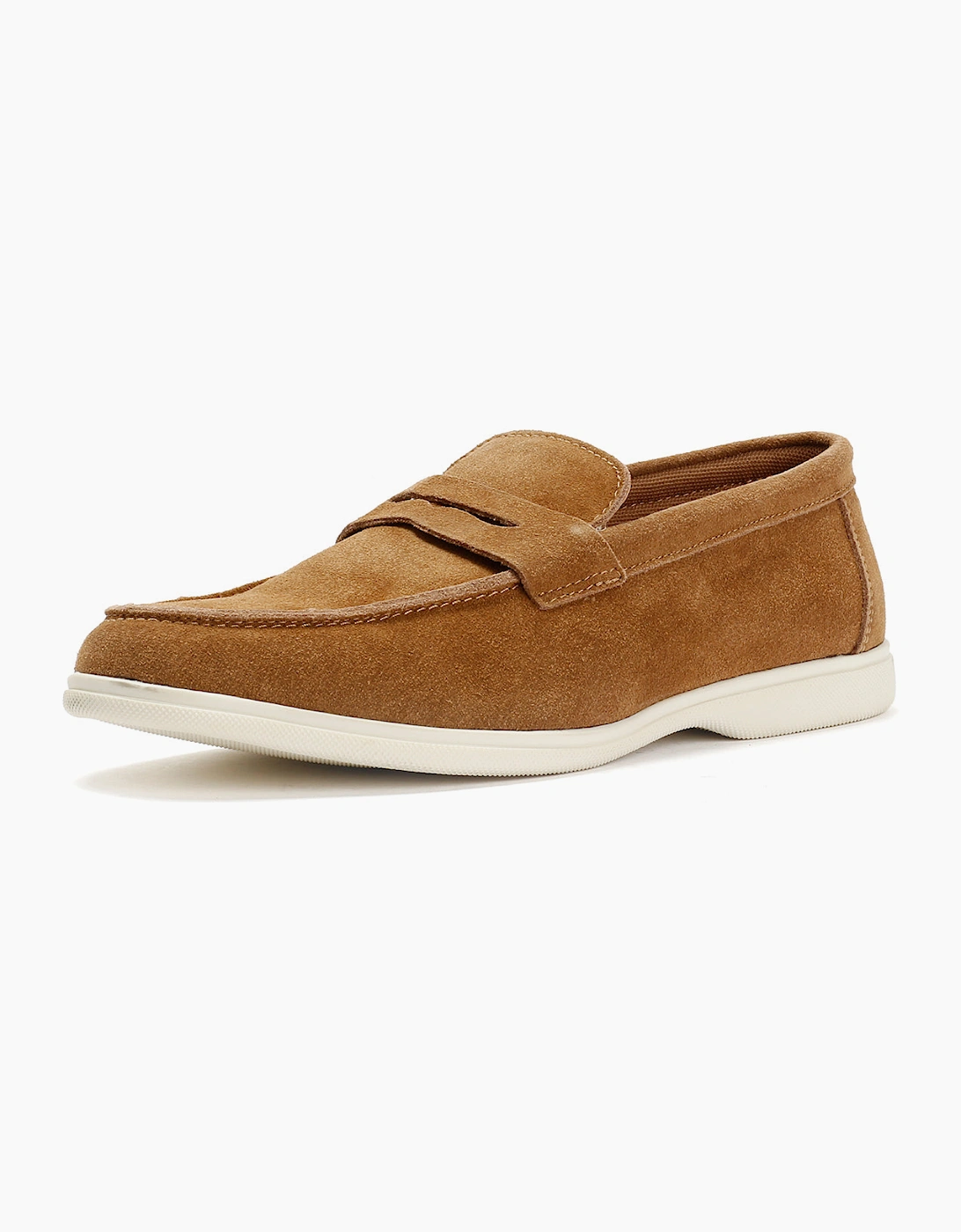 Antique Rogue Anton Suede Men's Stone Loafers