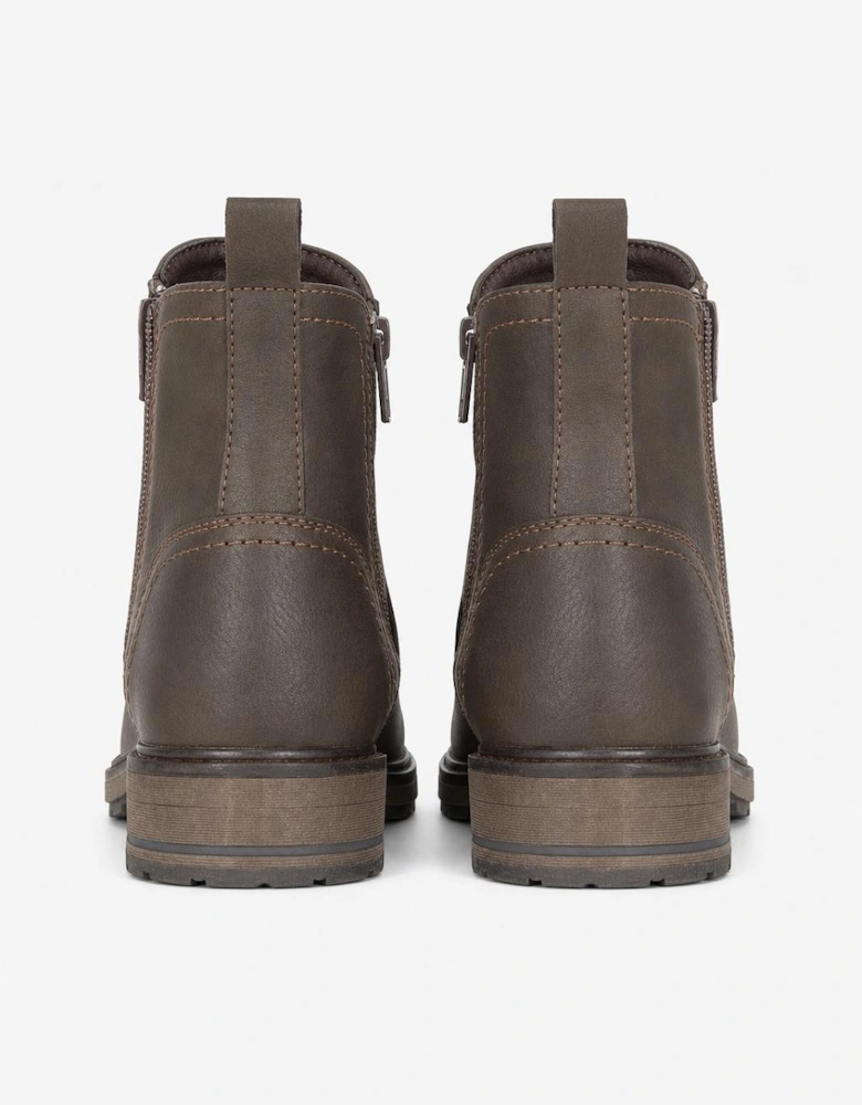 R21 Original OSCAR Mens Ankle Boots Dark Brown