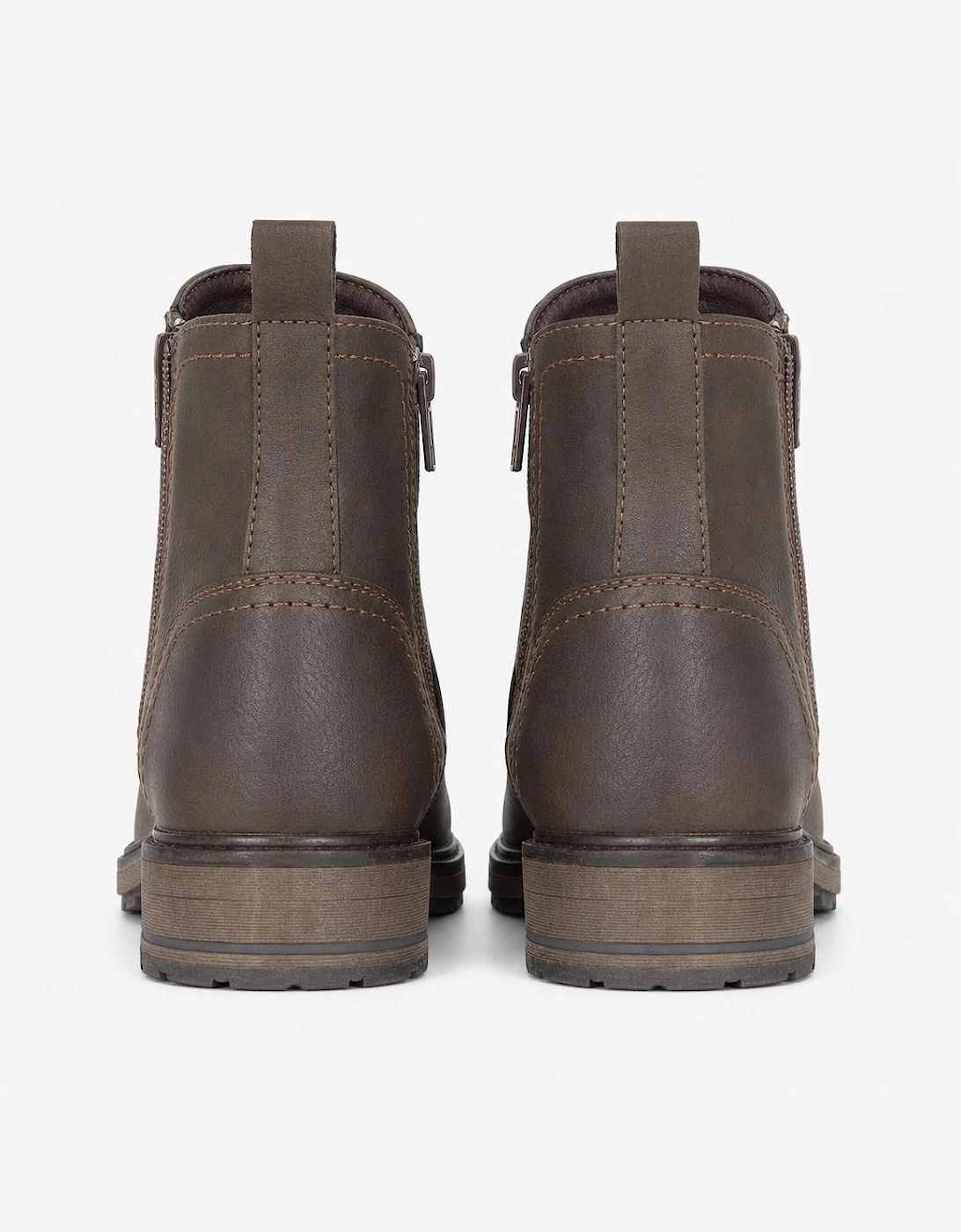 R21 Original OSCAR Mens Ankle Boots Dark Brown