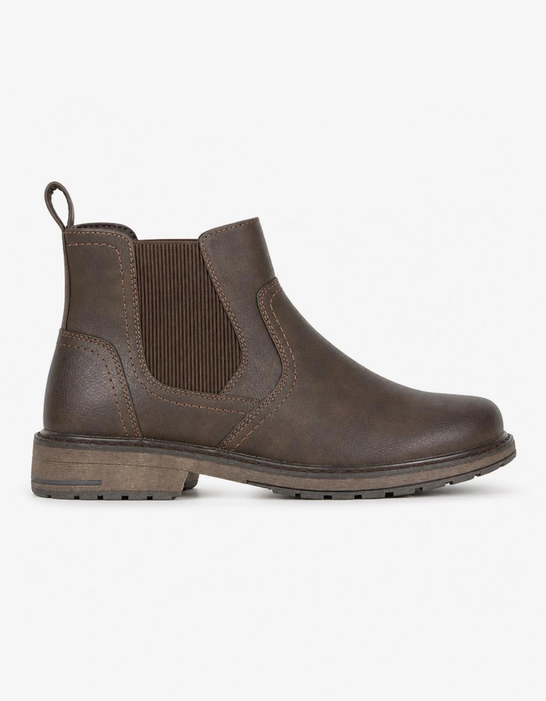 R21 Original OSCAR Mens Ankle Boots Dark Brown