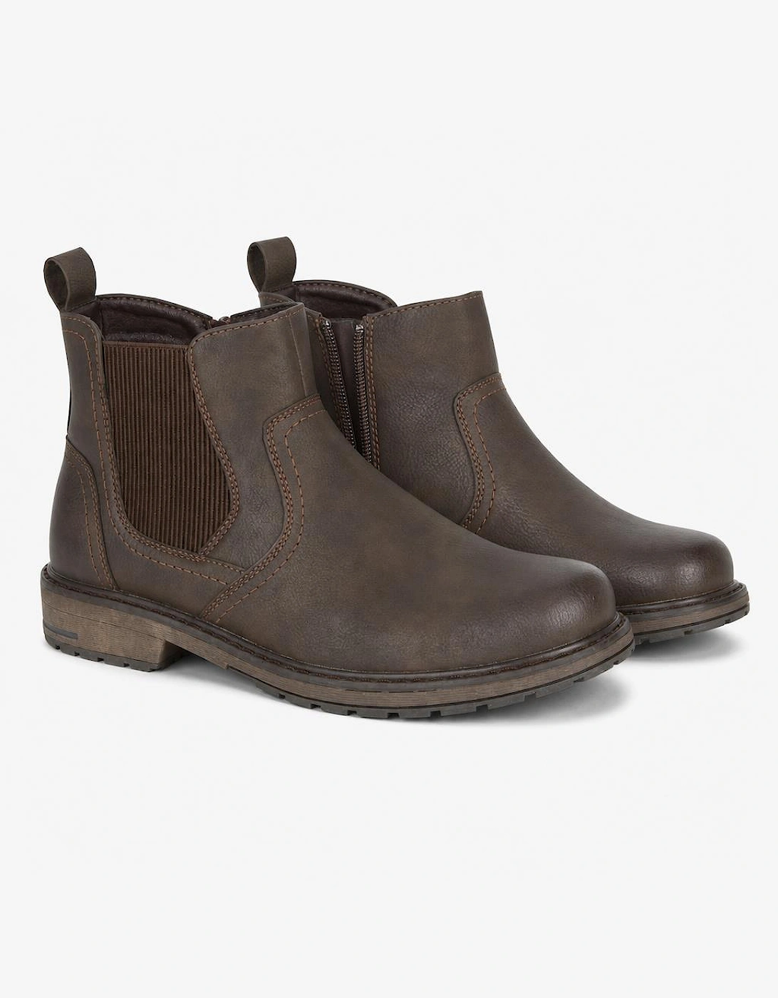 R21 Original OSCAR Mens Ankle Boots Dark Brown