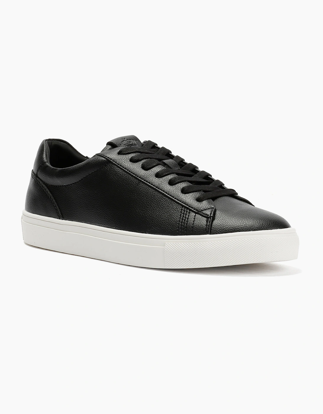 Antique Rogue Gibbs Leather Men's Black Trainers