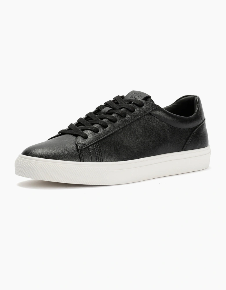 Antique Rogue Gibbs Leather Men's Black Trainers