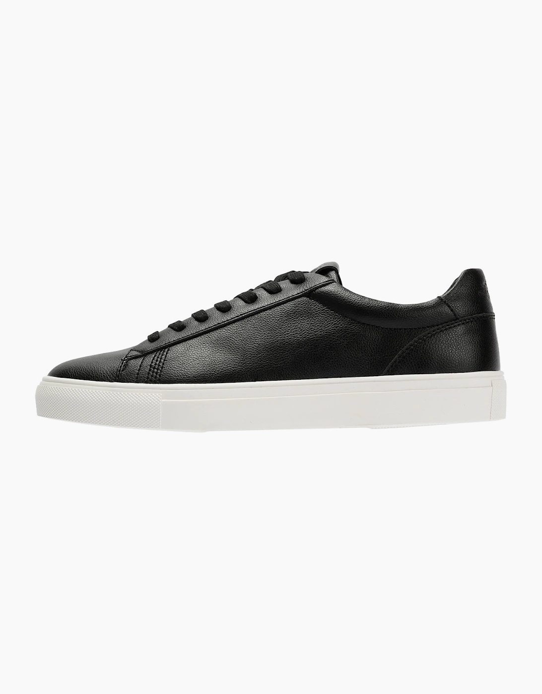 Antique Rogue Gibbs Leather Men's Black Trainers