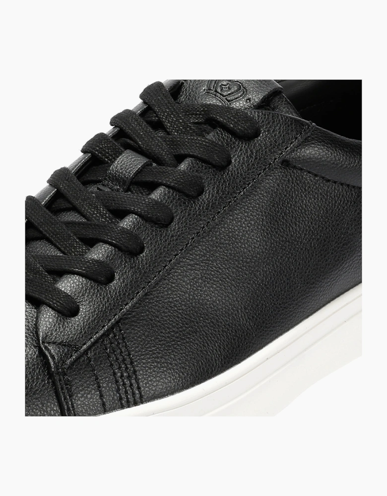 Antique Rogue Gibbs Leather Men's Black Trainers