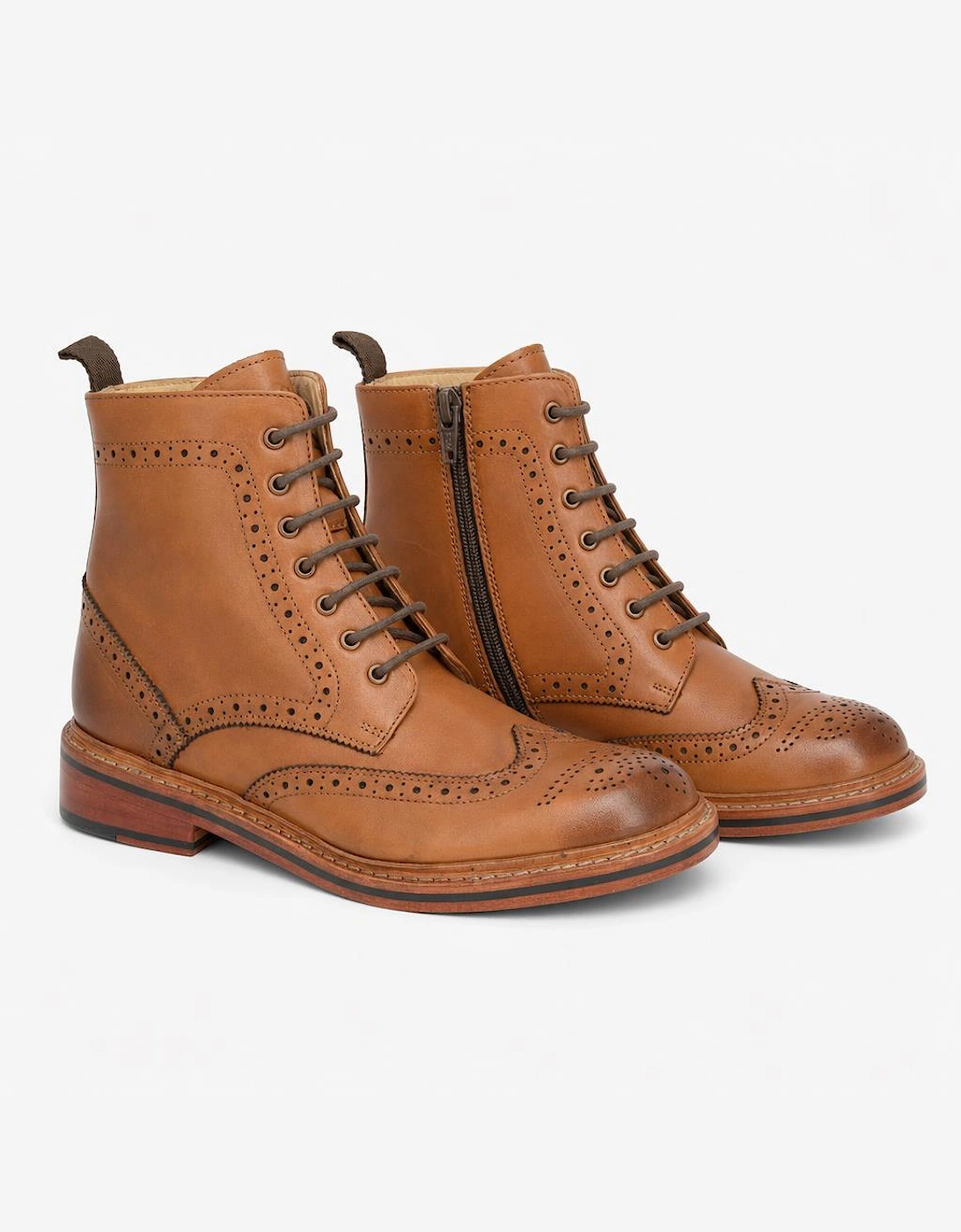 Woodland CYRIL Mens Ankle Boots Tan