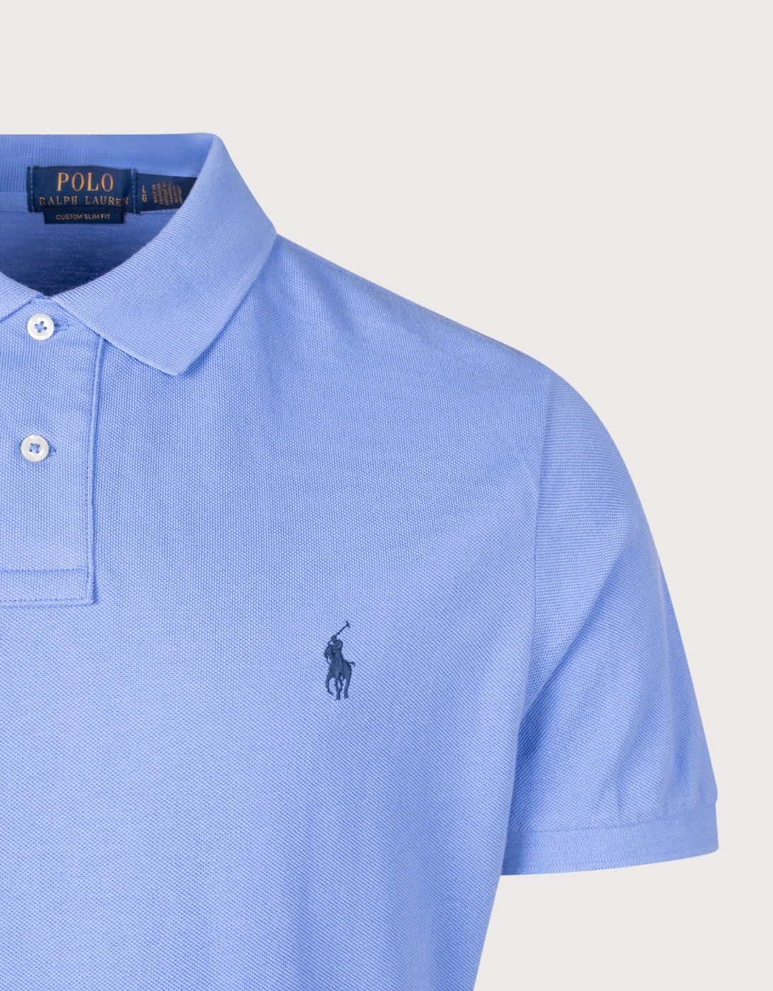 Custom Slim Fit Mesh Polo Shirt