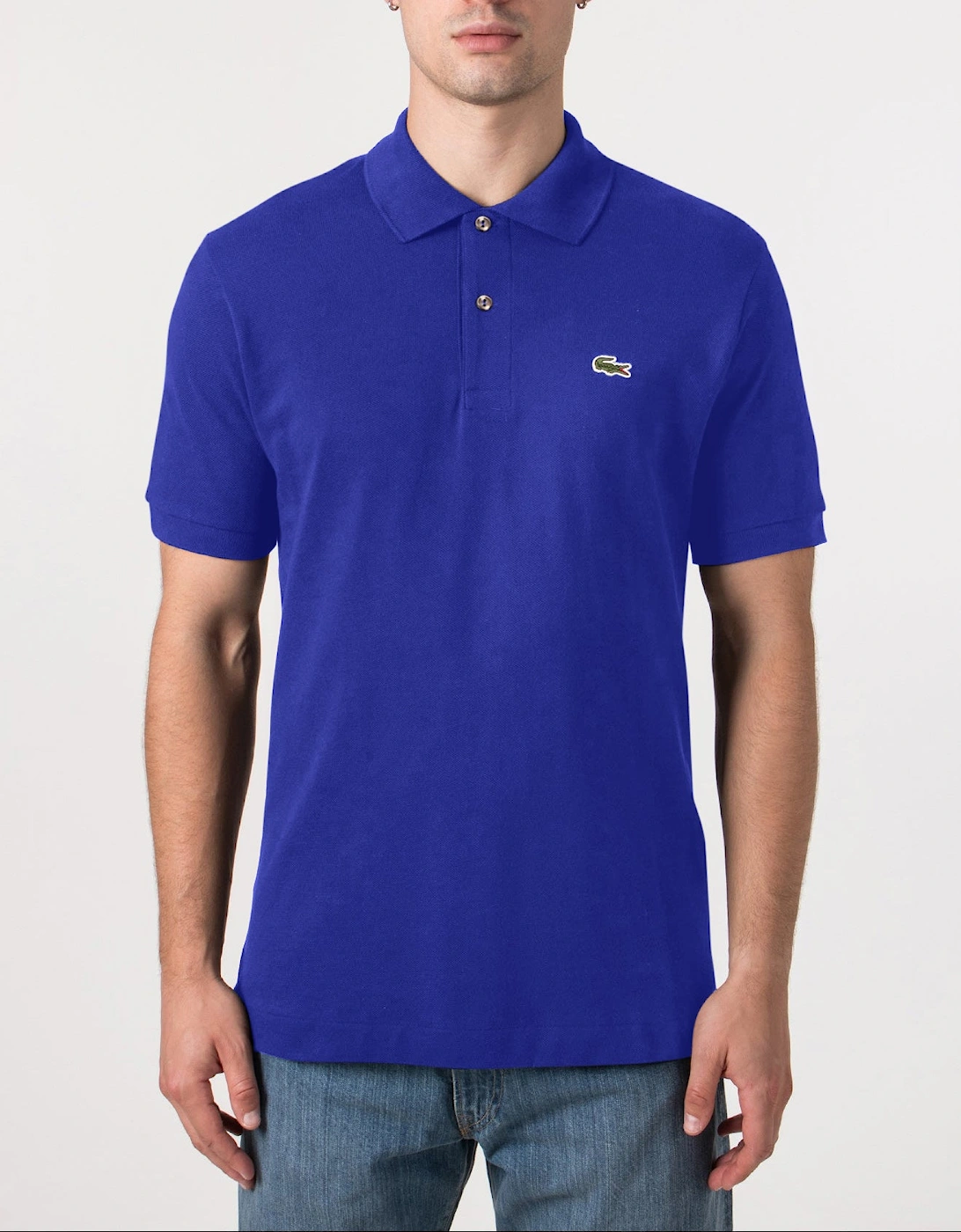 Classic Fit L1212 Croc Logo Polo Shirt