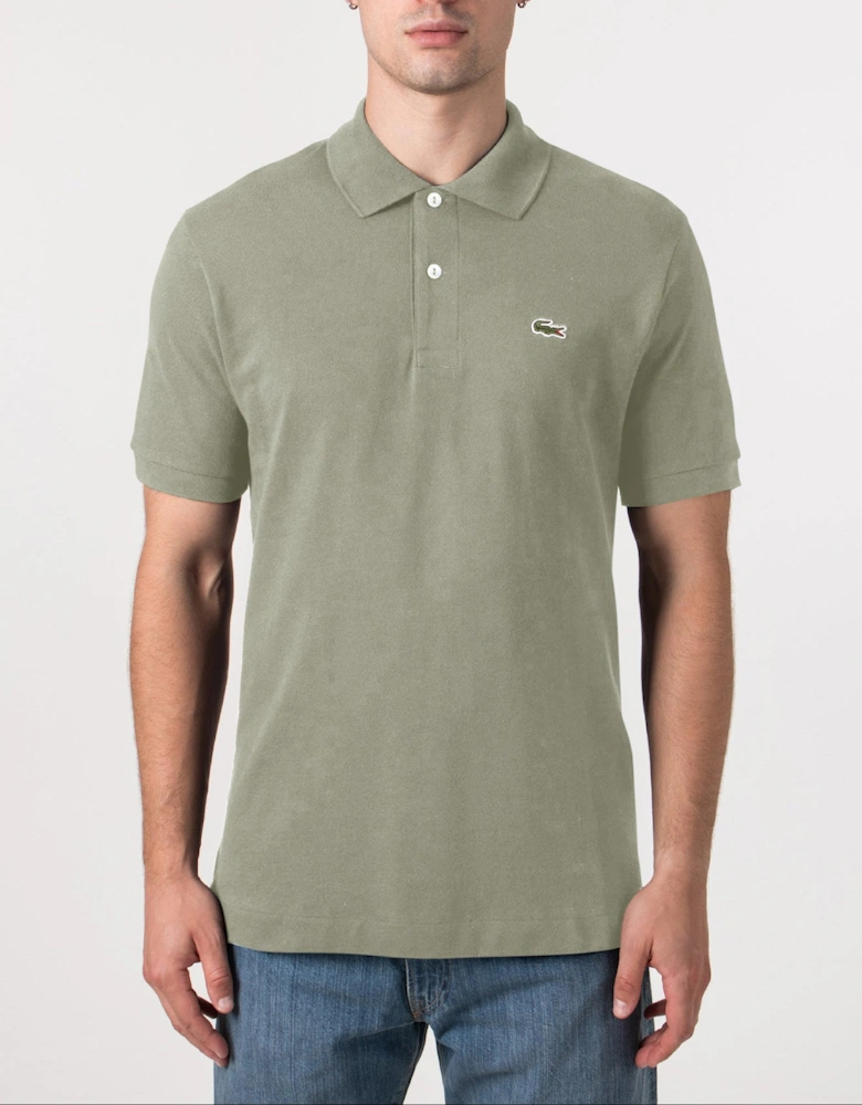 Classic Fit L1212 Croc Logo Polo Shirt