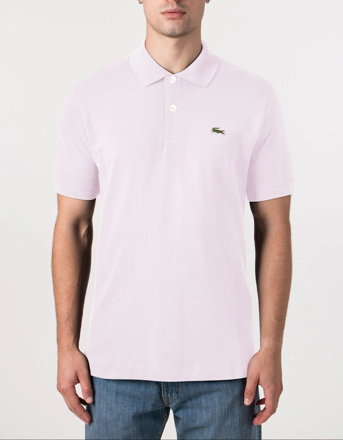 Classic Fit L1212 Croc Logo Polo Shirt