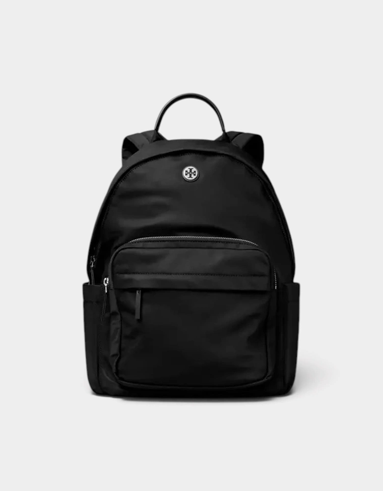 Nylon Backpack Black