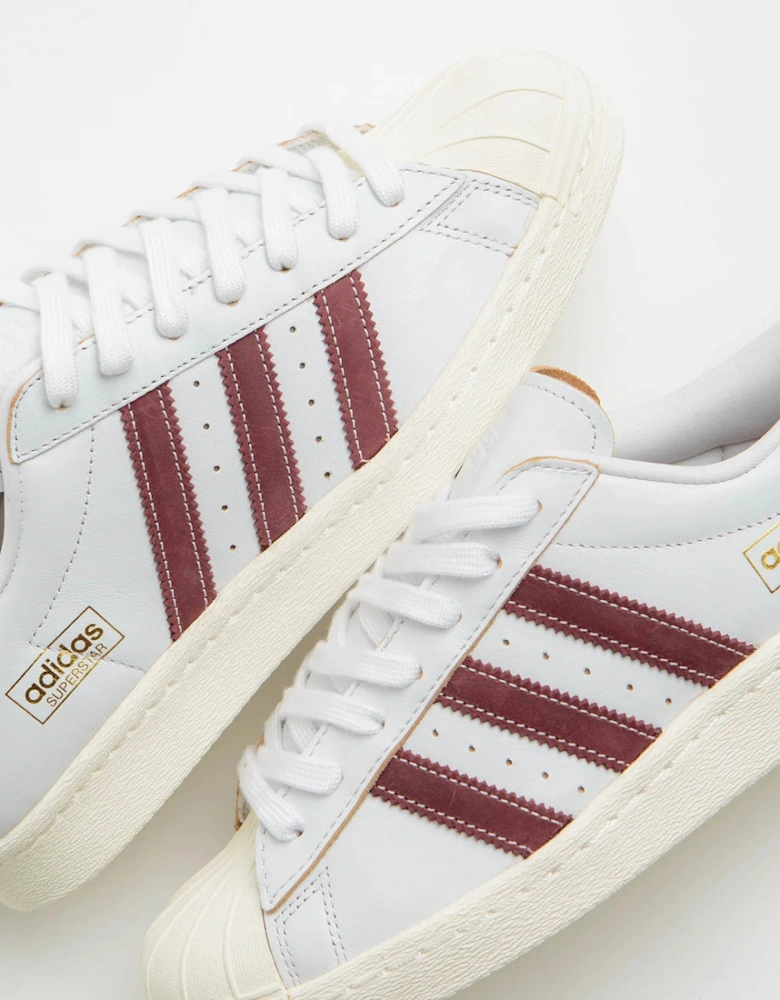 Superstar 80 ADV Crystal White Shadow Red Off White