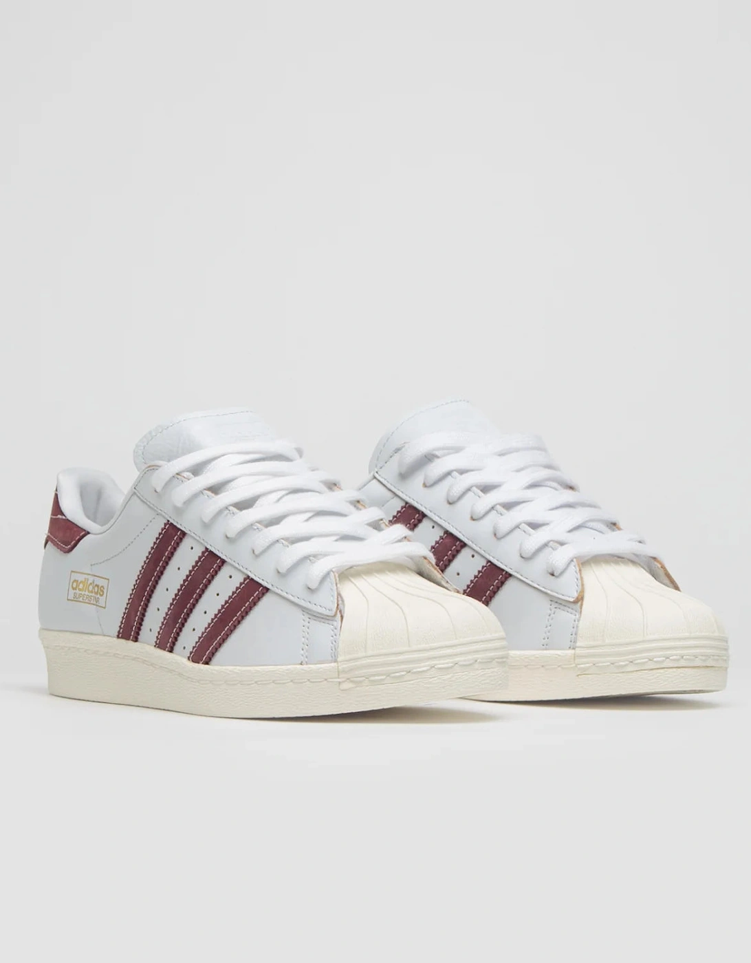 Superstar 80 ADV Crystal White Shadow Red Off White