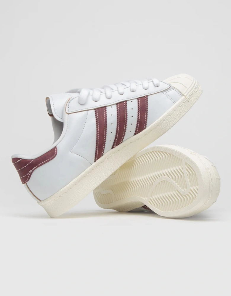 Superstar 80 ADV Crystal White Shadow Red Off White