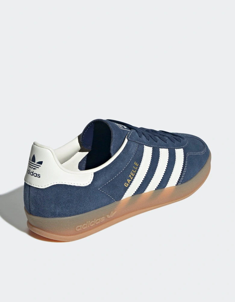 Gazelle Indoor  Night Indigo Off White Gold Metallic