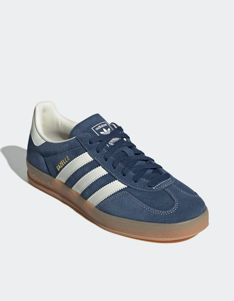 Gazelle Indoor  Night Indigo Off White Gold Metallic