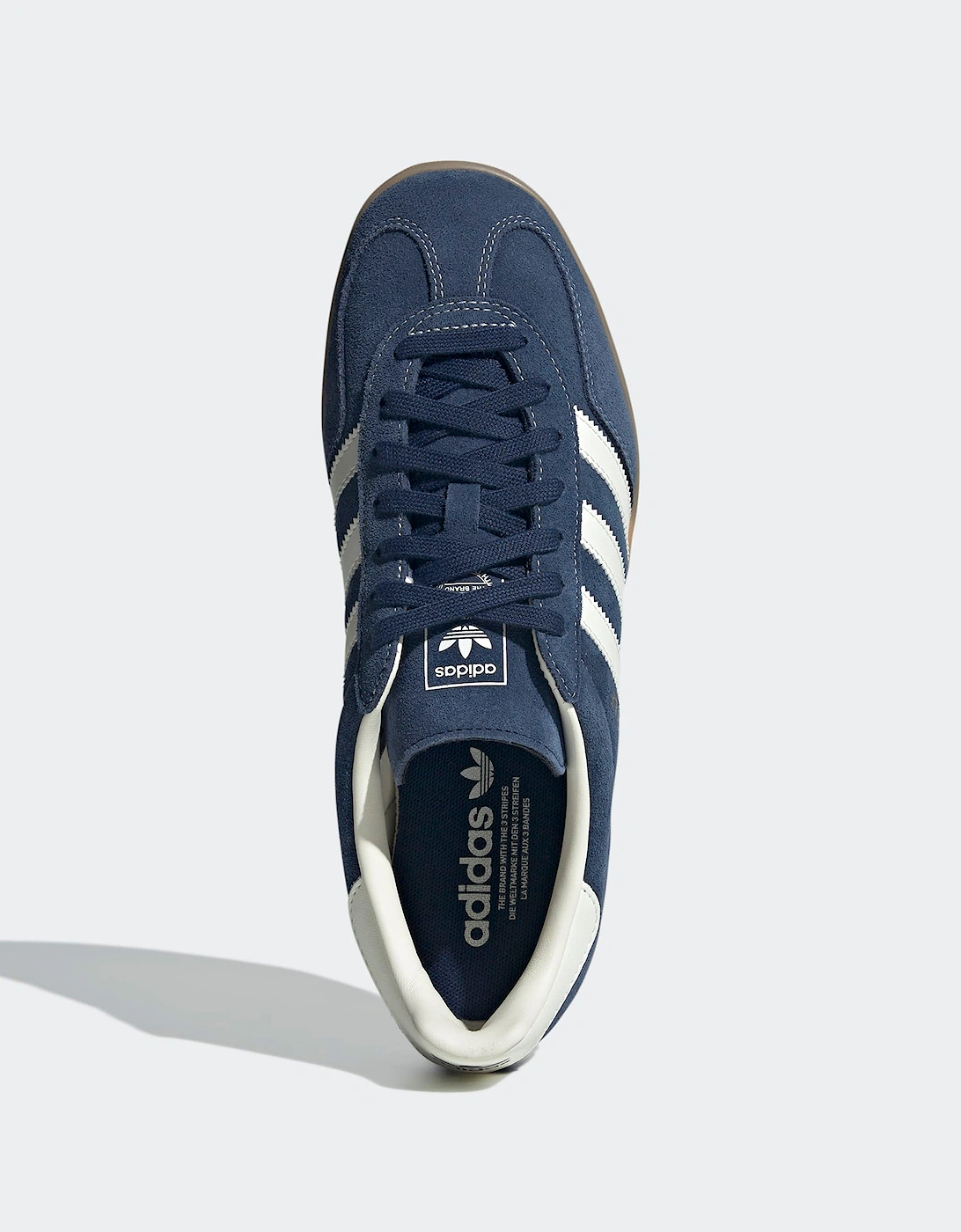Gazelle Indoor  Night Indigo Off White Gold Metallic
