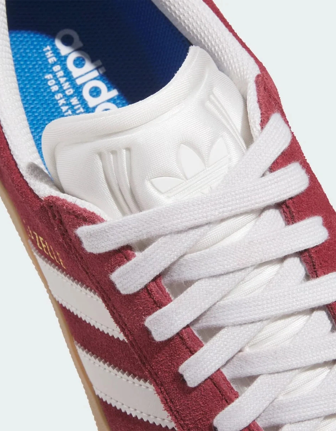 Gazelle ADV Shadow Red Crystal White Gold Metallic