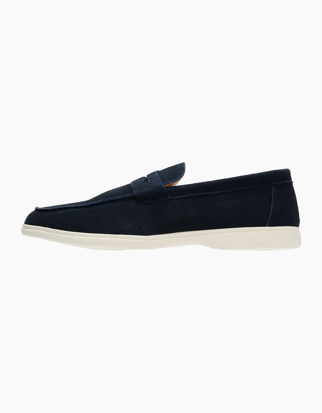 Antique Rogue Anton Suede Men's Navy Loafers